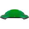 Klock Werks #KWW-01-0671 - Kolor Flare® Windshield - 9" - Green - '15-'25 FLTR