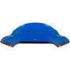 Klock Werks #KWW-01-0672 - Kolor Flare® Windshield - 9" - Blue - '15-'25 FLTR