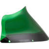 Klock Werks #KWW-02-0613 - Kolor Flare® Windshield - 9" - Green - FXRP