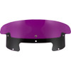 Klock Werks #KWW-04-0624 - Kolor Flare™ Windshield - 8" - Purple - Indian
