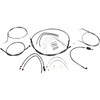 Magnum Shielding #487673 - Black Pearl™ Designer Handlebar Installation Kit - 18"-20" - '14-'22 Sportster