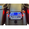 Kodlin USA #KUS20300 - License Plate Kit - Amber/Red/White - Black