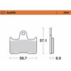 Moto-master #404402-PU - Brake Pads - Sintered Series