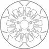 Moto-master #110754-PU - Brake Rotor - Front Right/Front Left - Rialto