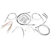 Magnum Shielding #487653 - Black Pearl™ Designer Handlebar Installation Kit - 18"-20" - '07-'13 Sportster