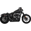 Vance & Hines #46884 - Mini Grenades Exhaust System - Matte Black