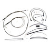 Magnum Shielding #487581 - Black Pearl™ Designer Handlebar Installation Kit - 12"-14" - '15 FLS