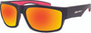 Bomber TR103-RM - Tiger Bomb Eyewear Matte Black W/Red Mirror Lens