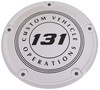 Custom Engraving 131-10-67 - 6   M8 Softail Derby Cover 131 Cvo Chrome