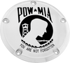 Custom Engraving POW01-12 - 7   Tc Derby Cover Pow-Mia Chrome
