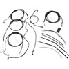 Magnum Shielding #487871 - Black Pearl™ Designer Handlebar Installation Kit - 12"-14" - '17-'20 FLTR