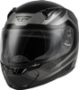 Fly Racing 73-8383L - Revolt Rush Helmet Grey/Black Lg
