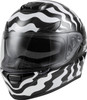 Fly Racing 73-8394L - Sentinel Venom Helmet White/Black Lg