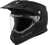 Fly Racing 73-7021L - Trekker Solid Helmet Matte Black Lg