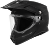 Fly Racing 73-7021X - Trekker Solid Helmet Matte Black Xl
