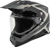 Fly Racing 73-70232X - Trekker Pulse Helmet Black/Grey 2x