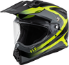 Fly Racing 73-70242X - Trekker Pulse Helmet Black/Hi-Vis 2x