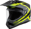 Fly Racing 73-7024L - Trekker Pulse Helmet Black/Hi-Vis Lg