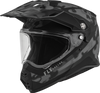 Fly Racing 73-7026L - Trekker Pulse Helmet Matte Grey/Black Camo Lg