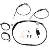 Burly Brand #B30-1270 - Extended Handlebar Cable and Brake Line Kit for Sportsters with ABS - Clubman Handlebars