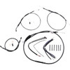 Burly Brand #B30-1269 - Extended Handlebar Cable and Brake Line Kit for Sportsters with ABS - 14" T-Bar Handlebars