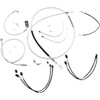 Magnum Shielding #387941 - Sterling Chromite II® Designer Handlebar Installation Kit - 12"-14" - '18-'24 Softail