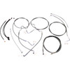 Magnum Shielding #589921 - XR Handlebar Installation Kit - 12"-14" Ape Hangers - '17-'20 FLHR - Stainless Steel/Chrome