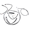 Magnum Shielding #589962 - XR Handlebar Installation Kit - 15"-17" Ape Hangers - '18-'24 Softail - Stainless Steel/Chrome