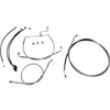 Magnum Shielding #589831 - XR Handlebar Installation Kit - 12"-14" Ape Hangers - '17-'20 FLHX - Stainless Steel/Chrome