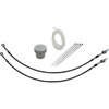 FAT Baggers INC. #109712-B - Installation Kit - Hydraulic Clutch - 12" - Black