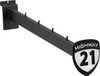 Highway 21 WATERFALL-HWY21 - Waterfall Peg Slat Wall Hanger Post