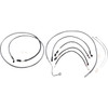 Magnum Shielding #787851 - KARBONFIBR Designer Handlebar Installation Kit - 12"-14" - '17-'20 FLH