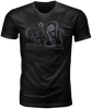 Highway 21 489-2002L - Old School Tee Black Lg