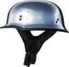 Highway 21 F77-1002M - 9mm German Beanie Helmet Chrome Md