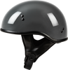 Highway 21 F77-1103M - .357 Solid Half Helmet Grey Md Highway 21 F77-1103M - .357 Solid Half Helmet Grey Md