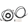 LA Choppers #LA-8056KT3-19M - Complete Plug-and-Play Cable Kit - 18" - 20" Handlebars - '21-'22 FLH - ABS - Midnight