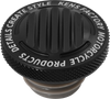 Kens Factory #KFC-10 - Nx Lvl Gas Cap Finned Black Rachet Screw Rh