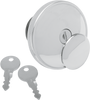 Non-Vented Locking Gas Cap - Chrome
