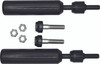 Santoro Fabworx SF50001 - Shock Mount Sliders Black Dyna 09-17