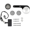 Klock Werks #KWD-04-0608-B - iOmount™ for Indian - Left Perch Mount - Black - Challenger/Pursuit