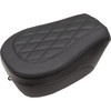 Mustang #88204 - Solo Touring Seat - Passenger - Black - Diamond Stich - Chief '22-'23