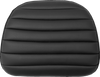 Saddlemen Touring Sissy Bar Pad - Black - Tuck-n-Roll - Indian '14-'22