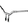 LA Choppers #LA-7343-10 - One-Piece Kage Fighter Handlebar - 10" x 1-1/2" - Chrome