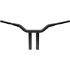 LA Choppers #LA-7343-12B - One-Piece Kage Fighter Handlebar - 12" x 1-1/2" - Black