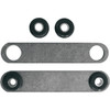 LA Choppers #LA-8900-00 - Weld-On Tab Mount Kit - Gas/Oil Tank