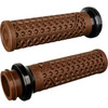 ODI #V31VHCWN-B - Vans Harley Davidson Grips - Cable - Brown/Black