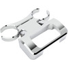 LA Choppers #LA-7398-00C - T-Bar Gauge Mount - Single - Chrome - 1.00" Diameter - M8 Softail