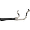 Trask #TM-5300BK - 2-into-1 Assault Exhaust System - Black