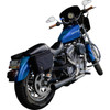 Trask #TM-5300BK - 2-into-1 Assault Exhaust System - Black