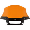 Klock Werks #KWW-02-0630 - Kolor Flare® Windshield - 8" - Orange - '22-'25 FXLRST